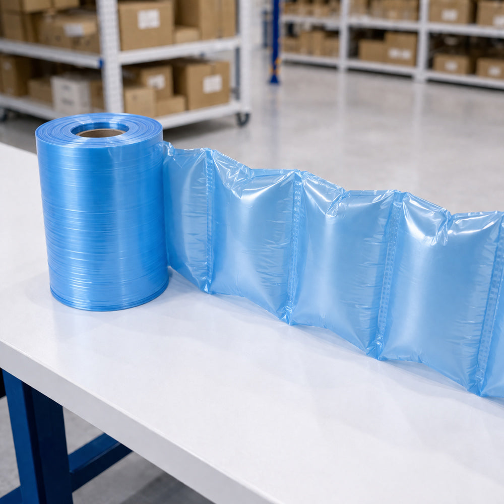 Blue Air Pillow Film