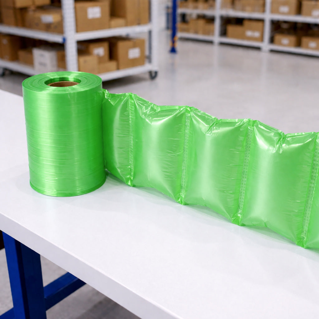 Green Air Pillow Film