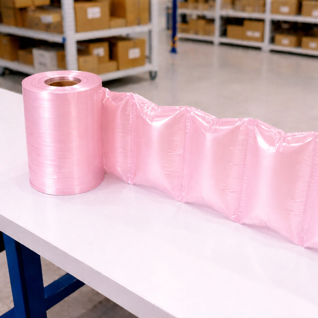 Pink Air Pillow Film
