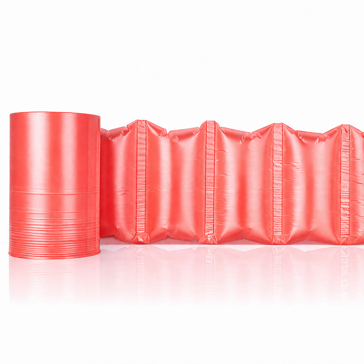 Red Air Pillow Film